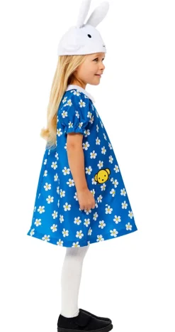 Nijntje babykostuum Bloemen blauw