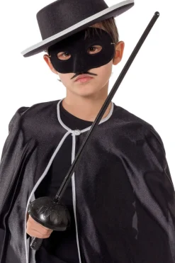 Oogmasker en zwaard zorro