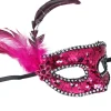Oogmasker Pink Sequins