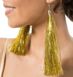 Oorbellen Shiny Tinsel 17cm