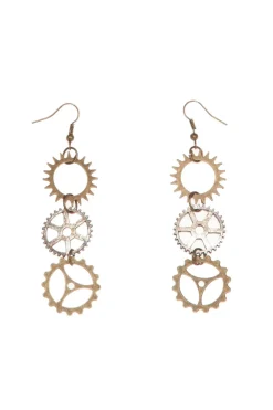 Oorbellen Steampunk tandwielen