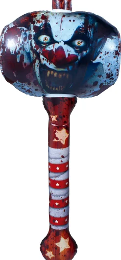 Opblaasbare killer clown hamer 90cm