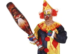 Opblaasbare killer clown knuppel 90cm