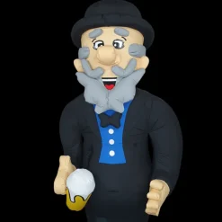 Opblaasfiguur Abraham Cartoon 3,2m