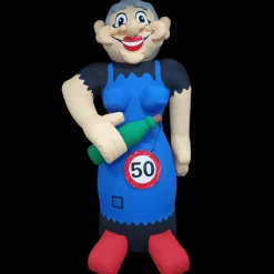 Opblaasfiguur Sarah Cartoon 4,5m