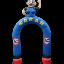 Opblaasfiguur Sarah Feestboog 3,5m