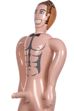 Opblaaspop sexy man met penis