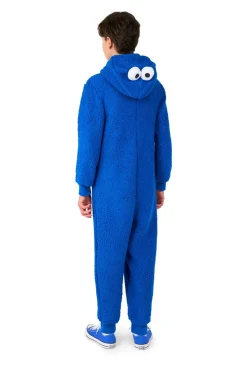 OppoSuits Cookie Monster onesie kinderen