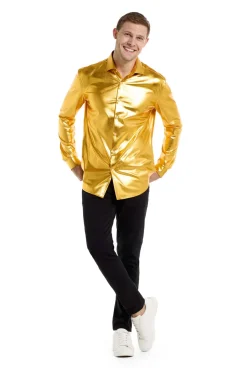 OppoSuits Groofy Gold blouse