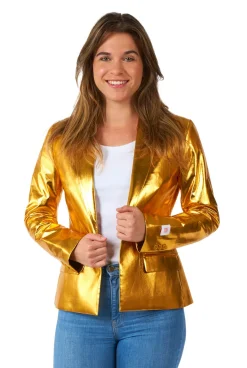 OppoSuits Groovy Gold blazer