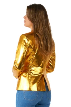 OppoSuits Groovy Gold blazer