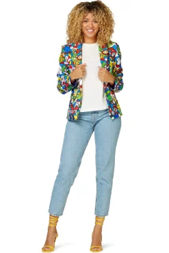 OppoSuits Lady Super Mario blazer