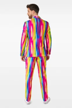 OppoSuits Rainbow glaze heren kostuum