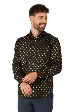 OppoSuits Shiny Polka Star blouse