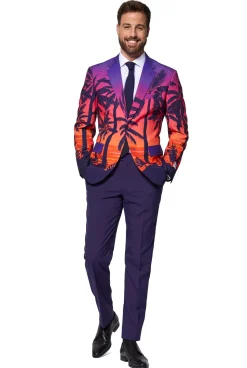 OppoSuits Suave Sunset kostuum heren