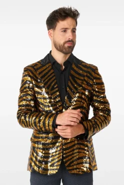 OppoSuits Tiger Royale colbert heren