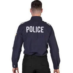 Overhemd Politie blauw