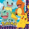 Papieren servetten Pokemon