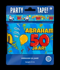Party Tape - Abraham 50 jaar cartoon