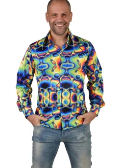 Partyblouse groovy colours