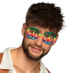 Partybril Peace set van 3