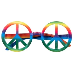 Partybril Peace set van 3