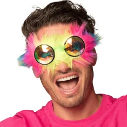 Partybril regenboog rave