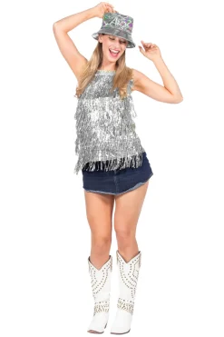 Party Top Glamorous franje