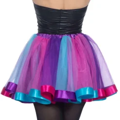 Petticoat Candy Girl adult - oranje/groen/paars/aqua