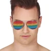 Pilotenbril regenboog