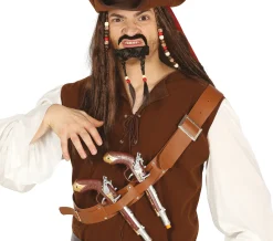 Piraten schouderriem met pistolen