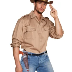 Pistool en holster voor cowboy