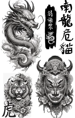 Plaktattoos Asian