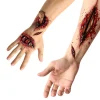 Plaktattoos open wonden