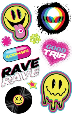 Plaktattoos Rave Trip