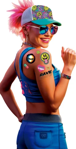 Plaktattoos Rave Trip