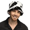 Pluchen Bucket Hat Koe