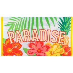 Polyester gevelvlag paradise 90x150cm
