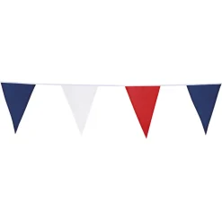 Polyester vlaggenlijn rood wit blauw