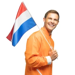 Polyester zwaaivlag Nederland 30x45cm