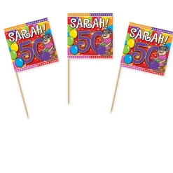 Prikkers Sarah Knalfeest 50st