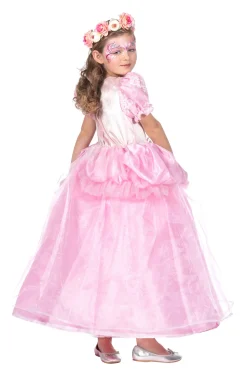 Prinsessenjurk roze kinderen