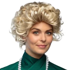 Pruik Golden lady