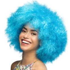 Pruik Afro Sugar Neon