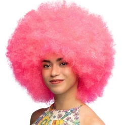 Pruik Afro Sugar Neon