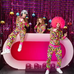 Pruik Afro Sugar Neon