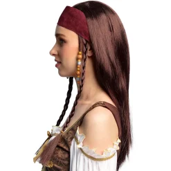 Pruik Piraat Trinity met bandana