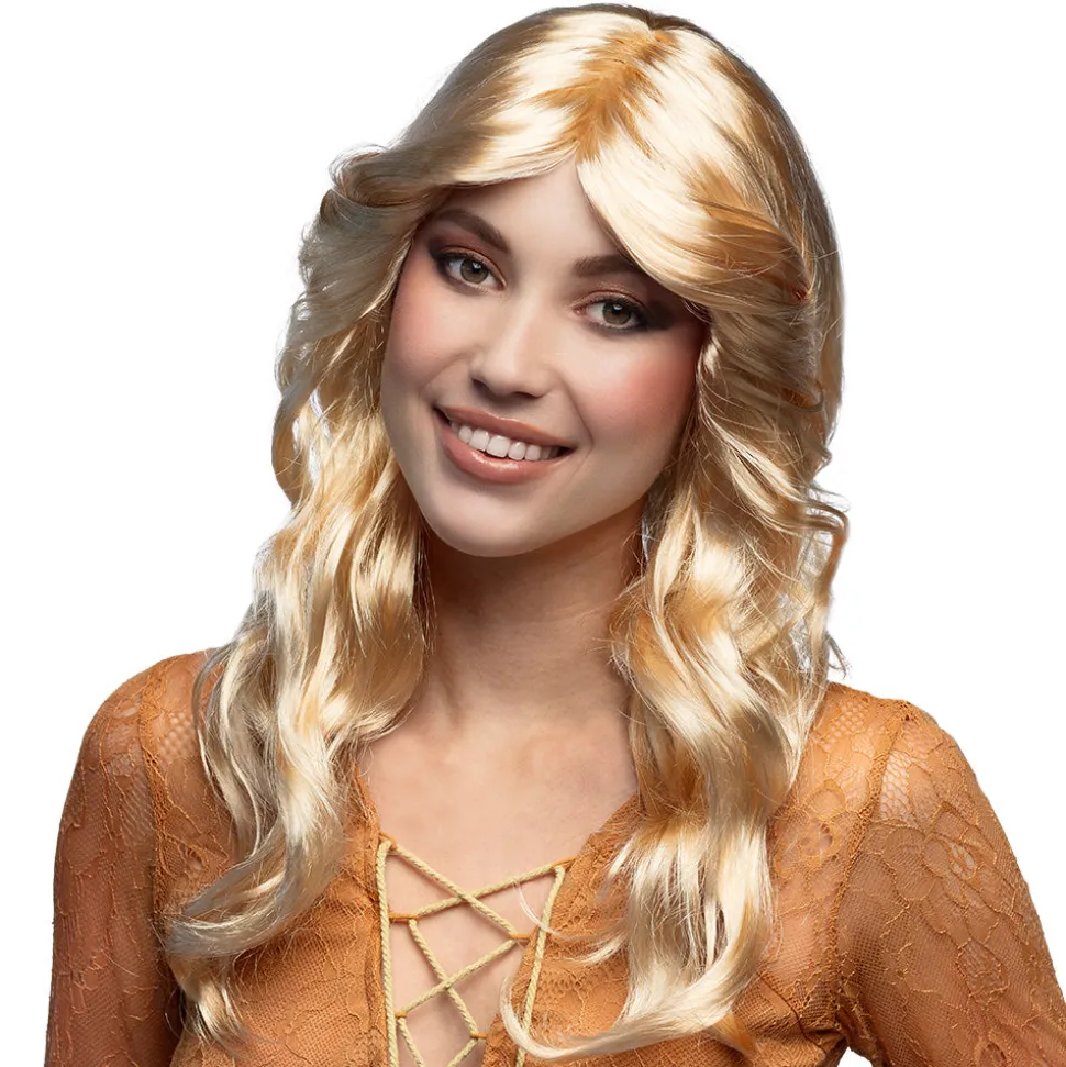 Pruik River blond