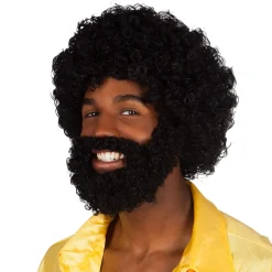 Pruik Rufus met baard