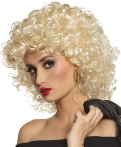 Pruik Sandy blond
